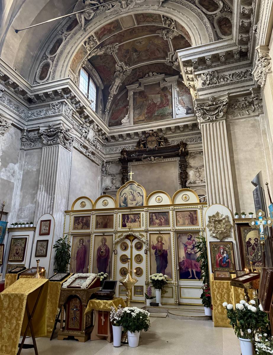 Интерьер, интерьер и убранство. Церковь Амвросия Медиоланского, Милан (Италия, Прочие страны)