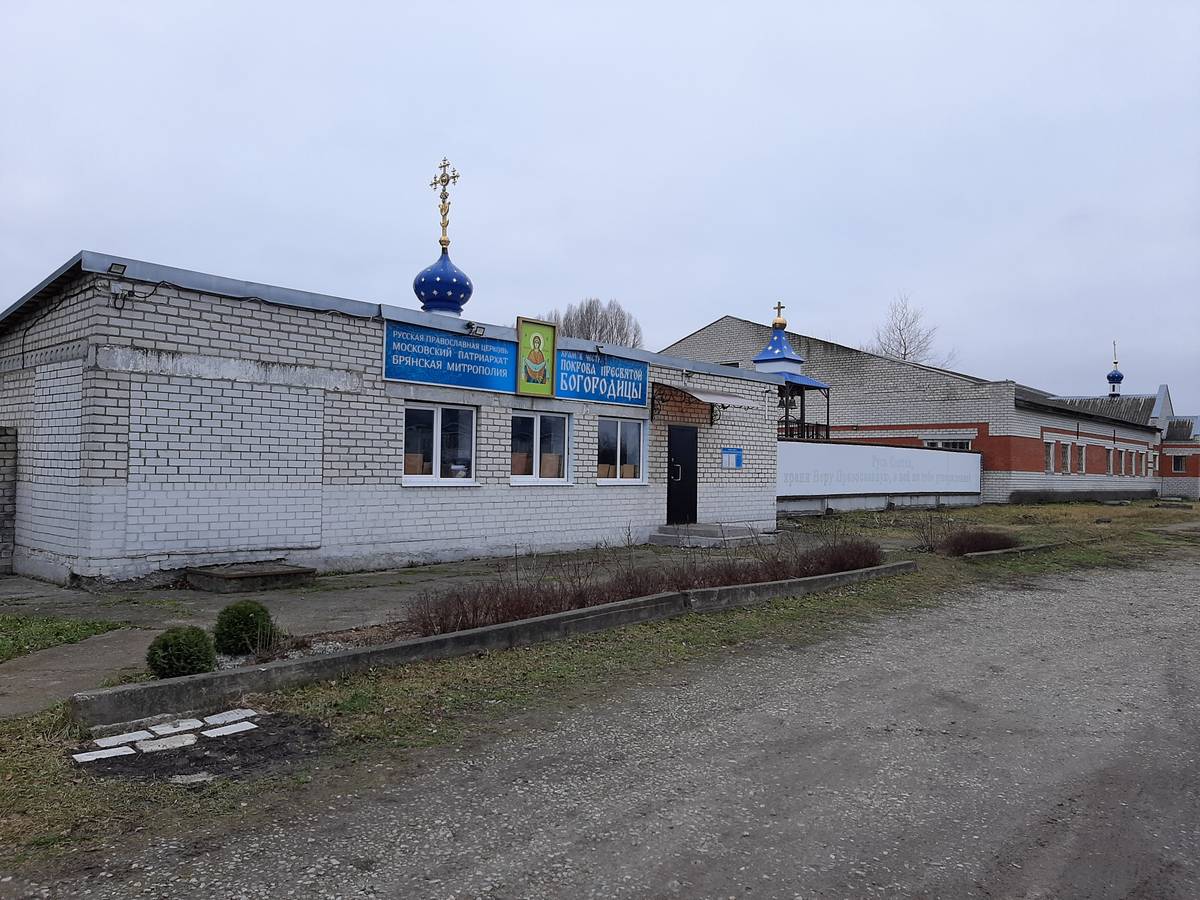 фасады. Церковь Покрова Пресвятой Богородицы, Глинищево (Брянский район, Брянская область)