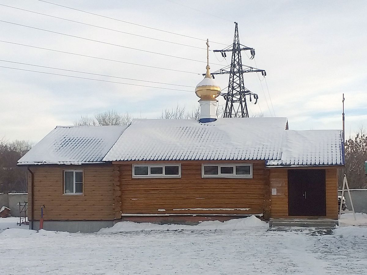 Западный фасад, фасады. Церковь Бориса и Глеба, Челябинск (Челябинск, город, Челябинская область)