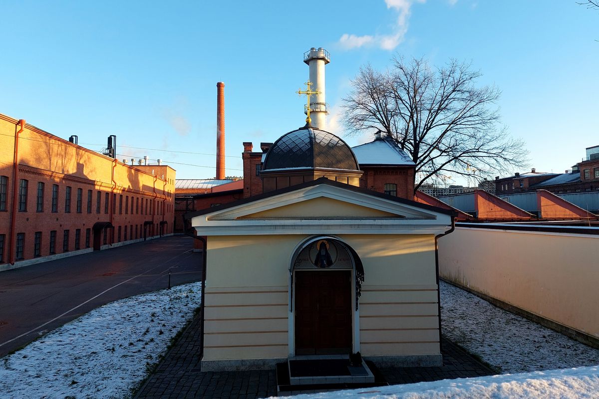 фасады. Часовня Серафима Вырицкого, Невский район (Санкт-Петербург, г. Санкт-Петербург)