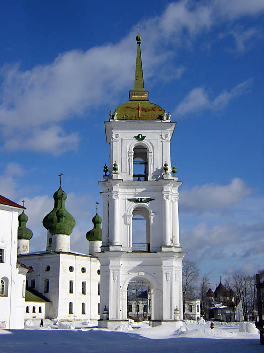 фасады. Соборная колокольня Нового торга, Каргополь (Каргопольский район, Архангельская область)