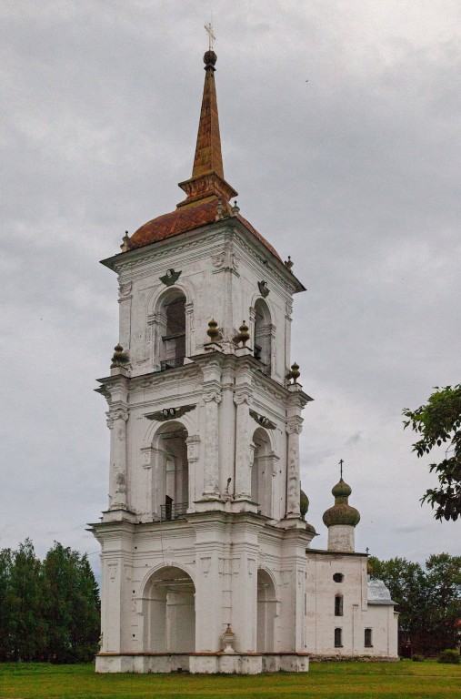 фасады. Соборная колокольня Нового торга, Каргополь (Каргопольский район, Архангельская область)