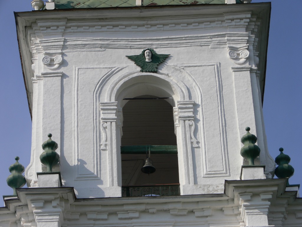 архитектурные детали. Соборная колокольня Нового торга, Каргополь (Каргопольский район, Архангельская область)