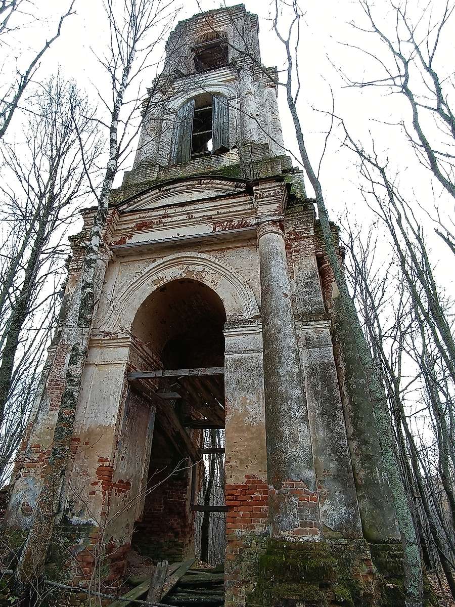 фасады. Церковь Вознесения Господня, Рязаново (Островский район, Костромская область)