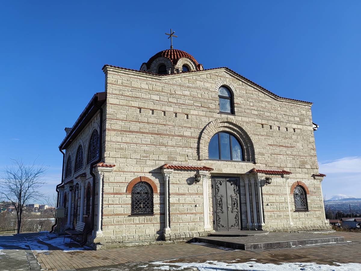 фасады. Церковь Успения Пресвятой Богородицы, Ессентуки (Ессентуки, город, Ставропольский край)