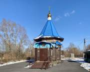 Церковь иконы Божией Матери "Всецарица", Западный фасад, Прокопьевск, Прокопьевский район и г. Прокопьевск, Кемеровская область