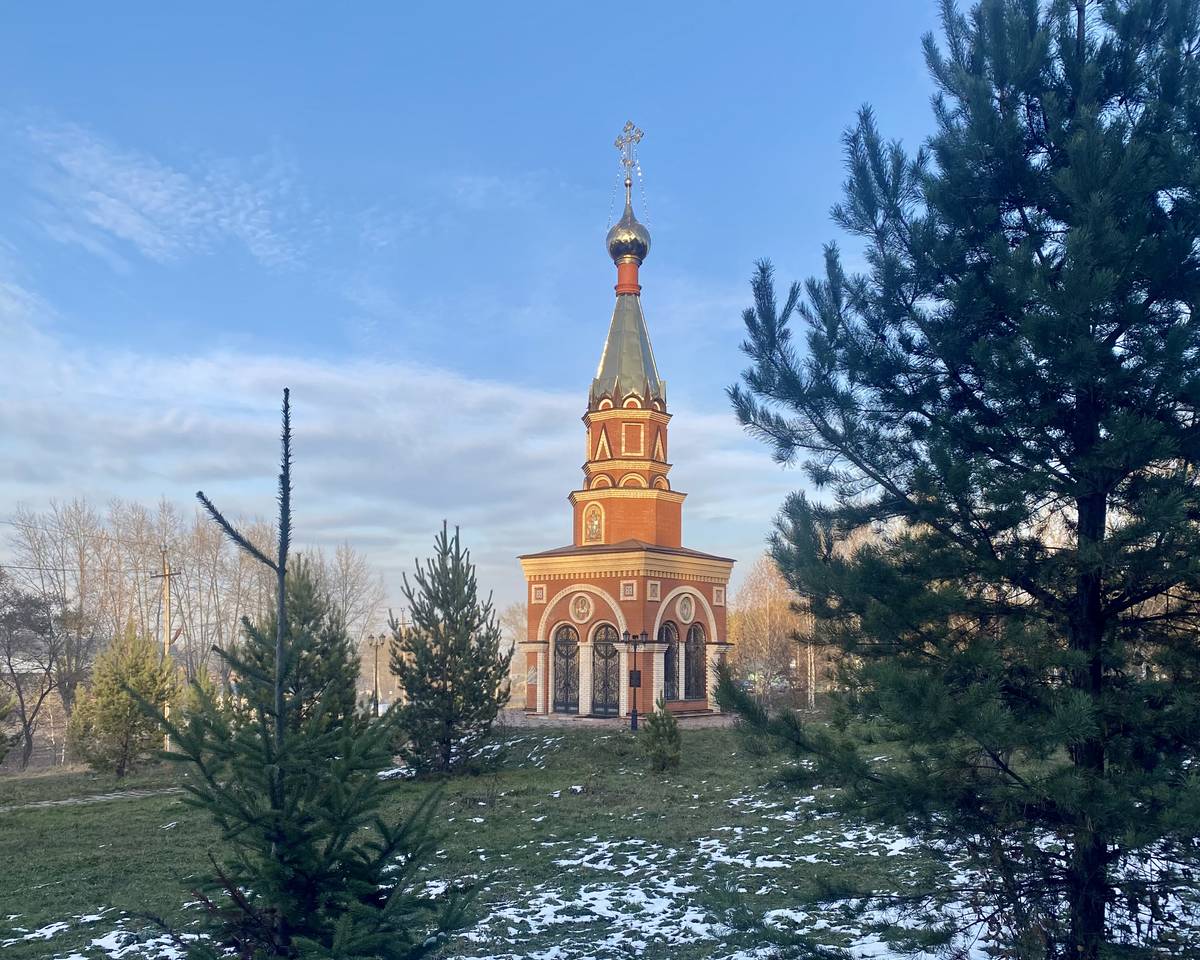 фасады. Часовня Смоленской иконы Божией Матери, Киселёвск (Киселёвск, город, Кемеровская область)