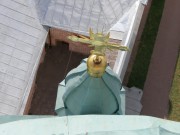 Соборная колокольня, Малый купол и крест колокольни, Вологда, Вологда, город, Вологодская область