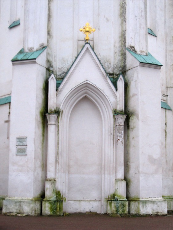 Нижний ярус колокольни, архитектурные детали. Архиерейский двор. Соборная колокольня, Вологда (Вологда, город, Вологодская область)