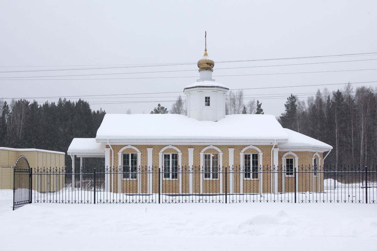 Вид с юга, фасады. Церковь Лазаря Четверодневного, Екатеринбург (Екатеринбург (МО город Екатеринбург), Свердловская область)