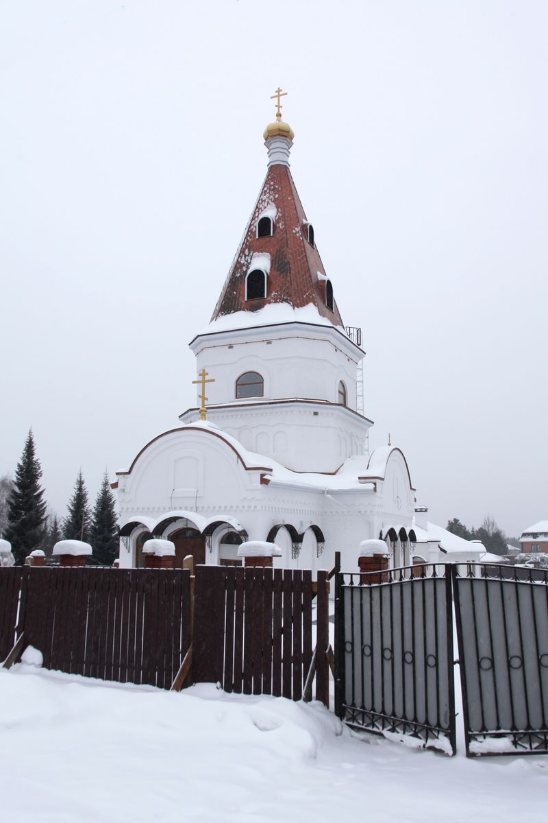 Вид с юго-запада, фасады. Церковь иконы Божией Матери 