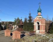 Часовня Владимира равноапостольного, Часовенный комплекс с  ЮЗ, Анжеро-Судженск, Анжеро-Судженск, город, Кемеровская область