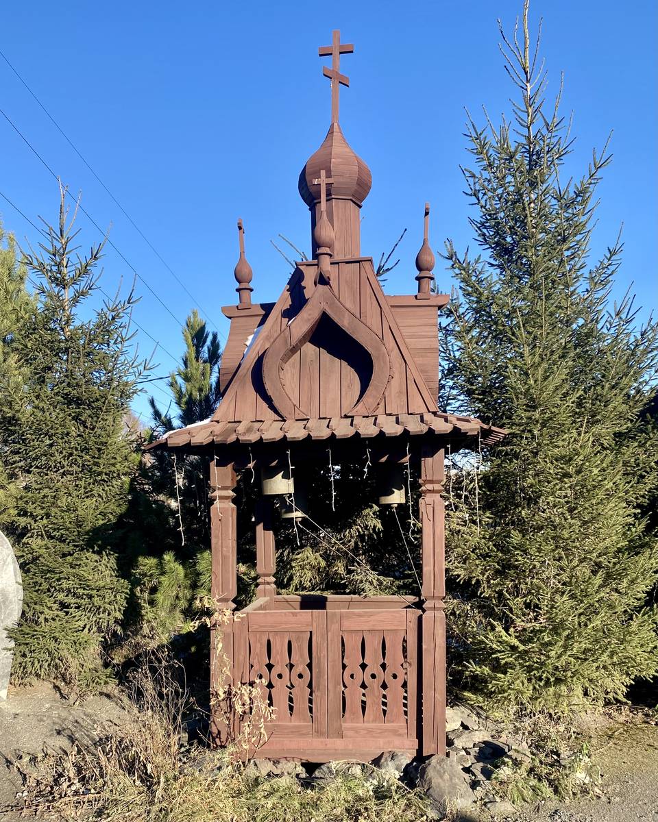 Звонница при часовне, дополнительная информация. Часовня Владимира равноапостольного, Анжеро-Судженск (Анжеро-Судженск, город, Кемеровская область)