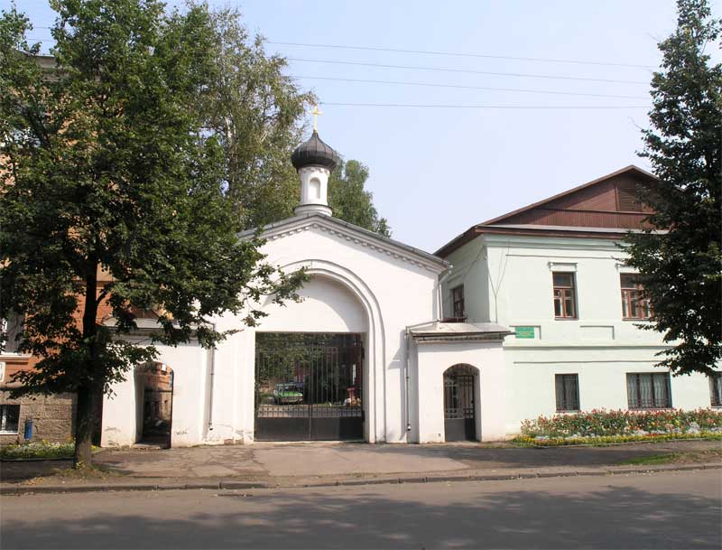 Святые ворота бывшего Вознесенского монастыря, дополнительная информация. Вознесенский монастырь, Великие Луки (Великолукский район и г. Великие Луки, Псковская область)