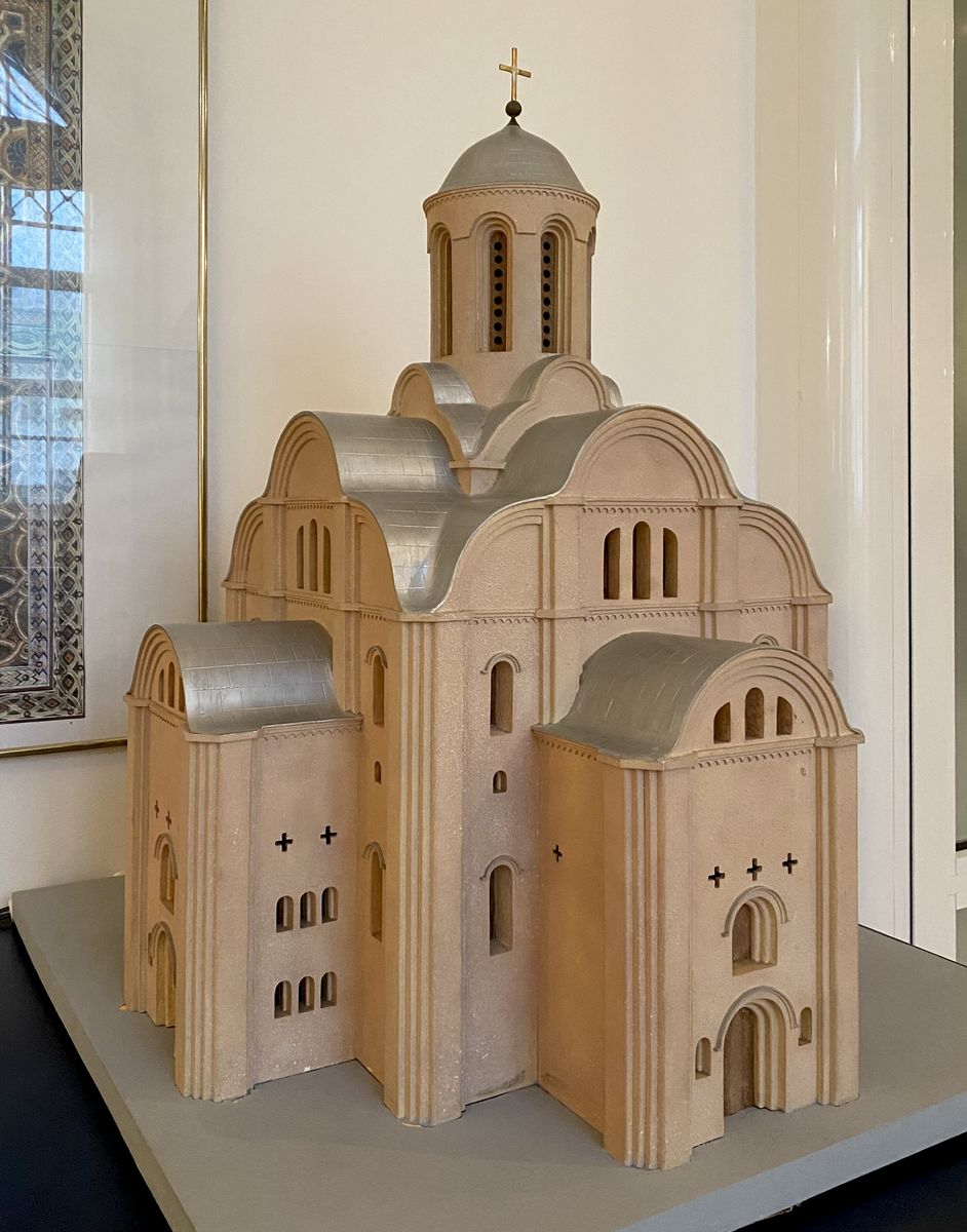 Макет-реконструкция церкви в Художественном музее, дополнительная информация. Церковь 