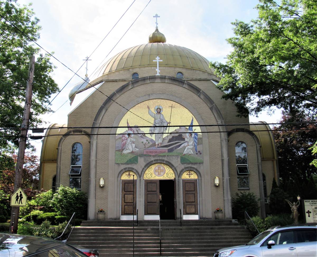 фасады. Собор Воскресения Христова, Уилкс-Барре (Пенсильвания, США)