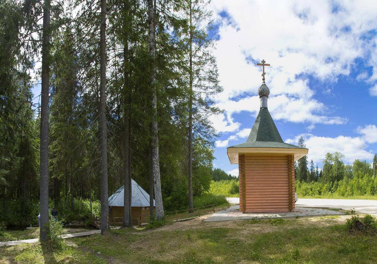 фасады. Часовня Преображения Господня, Маньково (Вашкинский район, Вологодская область)