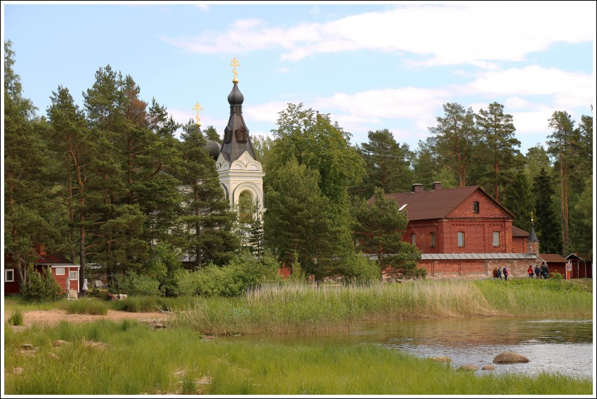 архитектурные детали. Рождества Пресвятой Богородицы Коневский монастырь. Коневский скит, Коневец, остров (Приозерский район, Ленинградская область)