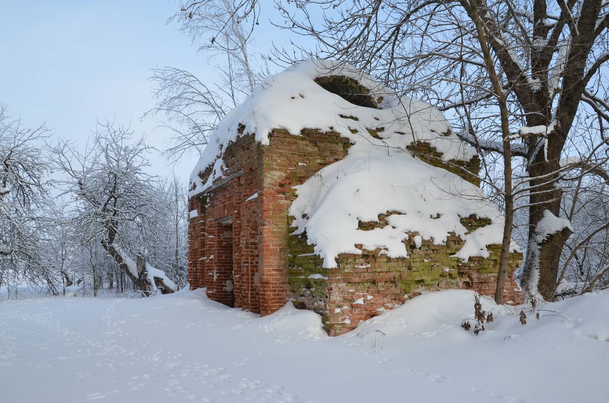 фасады. Неизвестная часовня, Разрытое (Мглинский район, Брянская область)