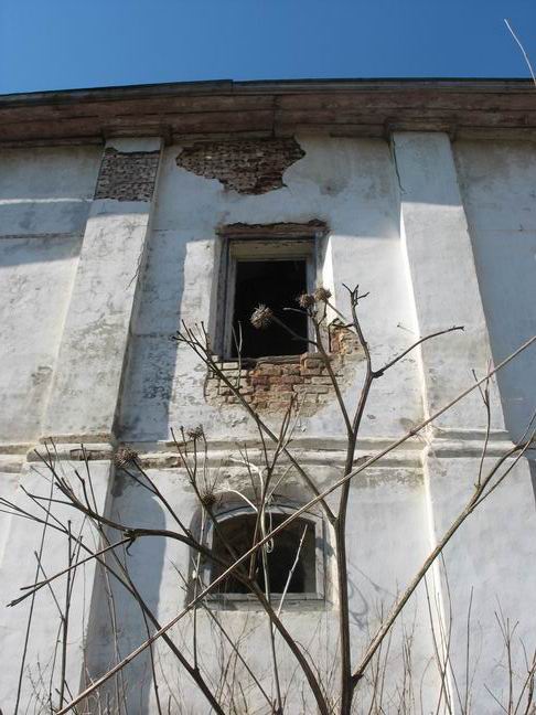 архитектурные детали. Корнилиев Комельский монастырь. Церковь Воскресения Христова в трапезной палате, Корнильево (Грязовецкий район, Вологодская область)