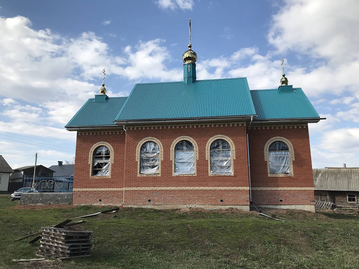 фасады. Церковь Луки (Войно-Ясенецкого) (строящаяся), Красные Горы (Кукморский район, Республика Татарстан)