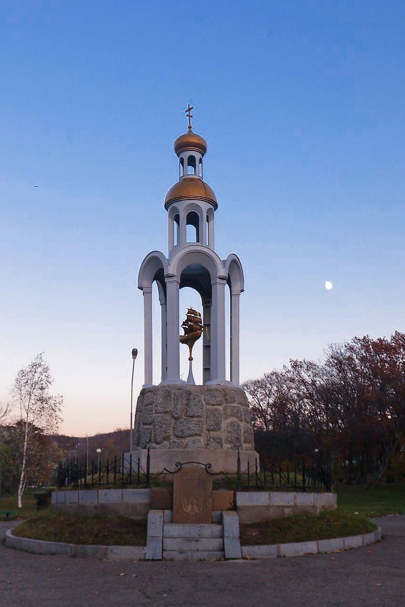 фасады. Часовня-памятник в честь 300-летия Российского флота, Фокино (Фокино, город, Приморский край)
