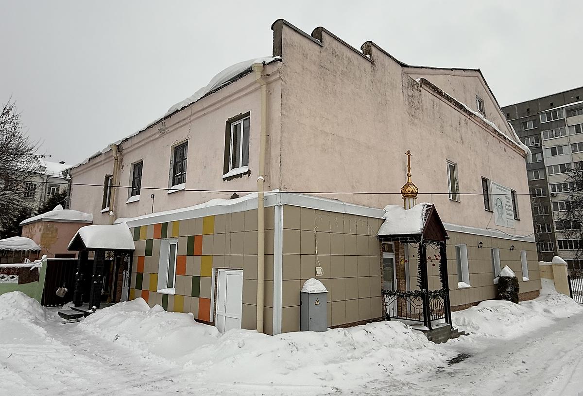 Вид с юго-запада, фасады. Церковь Евфросинии Полоцкой, Бобруйск (Бобруйский район, Беларусь, Могилёвская область)