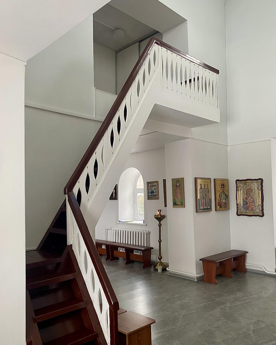 Хоры, интерьер и убранство. Церковь Казанской иконы Божией Матери, Сосновка (Новокузнецкий район и г. Новокузнецк, Кемеровская область)