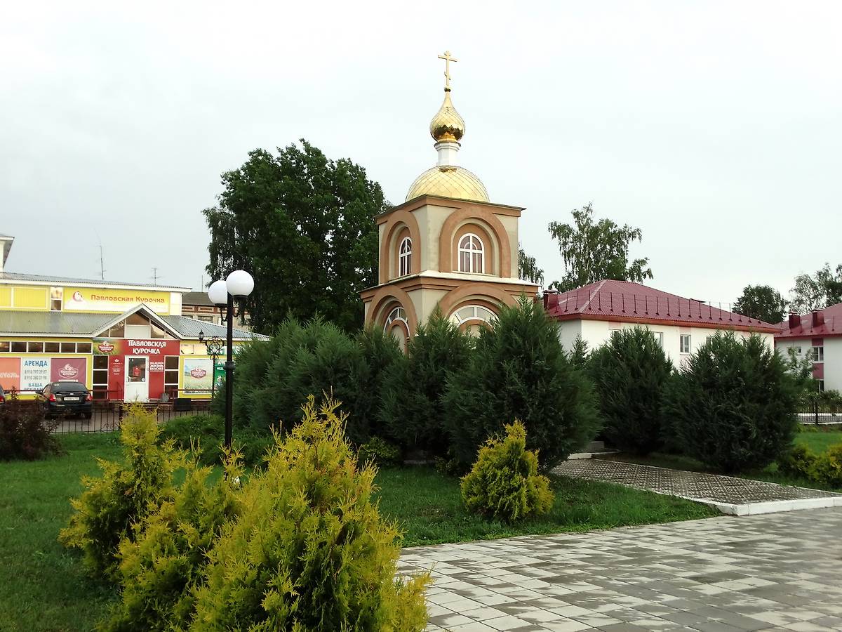 фасады. Часовня при военном мемориале, Починки (Починковский район, Нижегородская область)