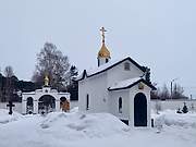 Часовня Матроны Московской, Вид с запада, Школьный, Прокопьевский район и г. Прокопьевск, Кемеровская область
