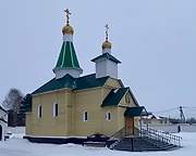 Церковь Симеона Богоприимца, Вид с СЗ, Школьный, Прокопьевский район и г. Прокопьевск, Кемеровская область