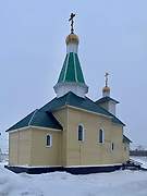 Церковь Симеона Богоприимца, Вид с СВ, Школьный, Прокопьевский район и г. Прокопьевск, Кемеровская область