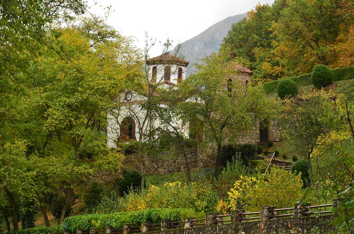 фасады. Церковь Афанасия Великого, Свети Наум (Северная Македония, Прочие страны)