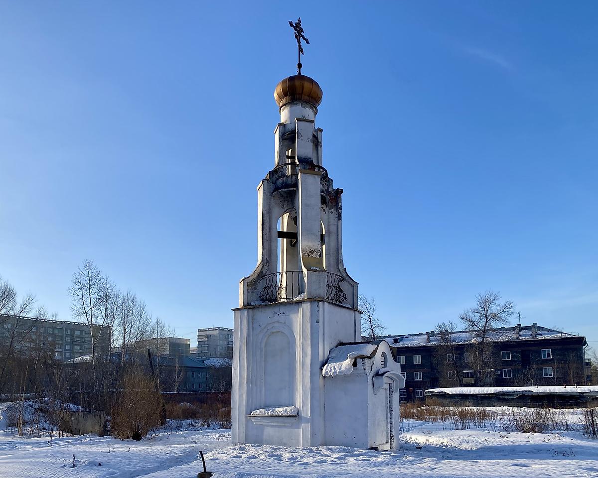 Вид с севера, фасады. Часовня Варвары великомученицы, Новокузнецк (Новокузнецкий район и г. Новокузнецк, Кемеровская область)