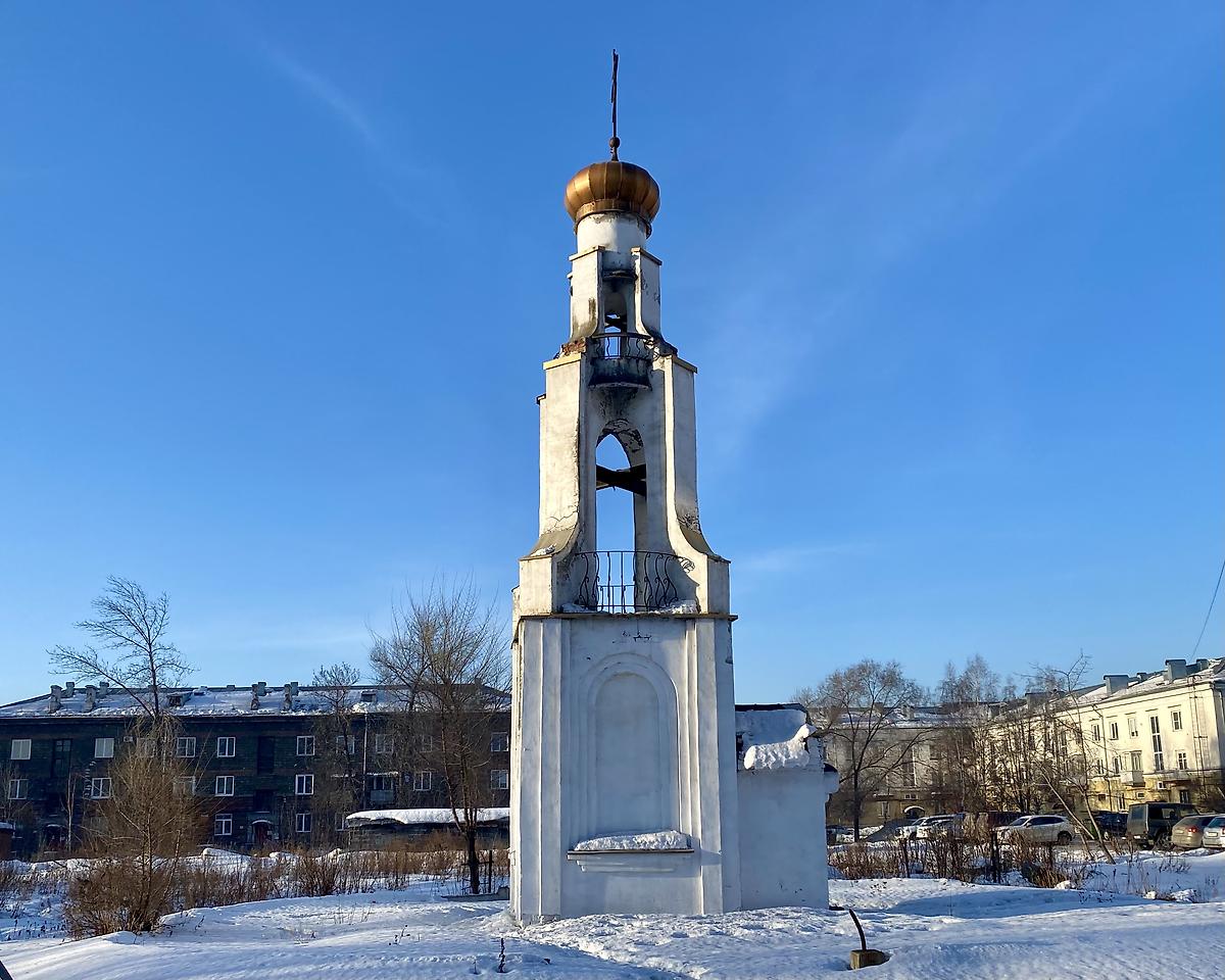 Вид с СВ, фасады. Часовня Варвары великомученицы, Новокузнецк (Новокузнецкий район и г. Новокузнецк, Кемеровская область)