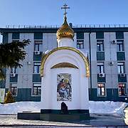 Часовня Илии Пророка при заводе Азот, Восточный фасад, Кемерово, Кемерово, город, Кемеровская область