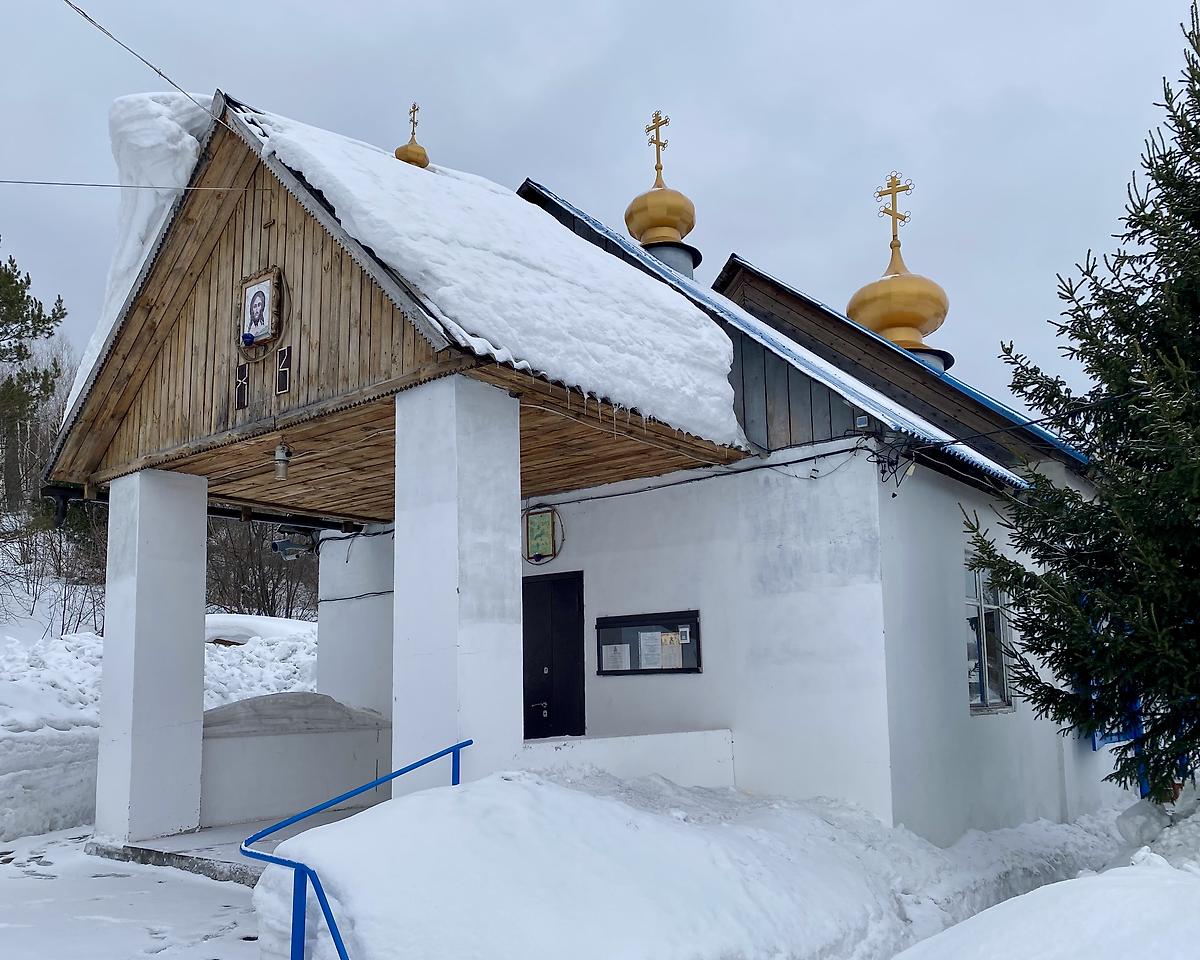 Вид с запада, фасады. Церковь Рождества Христова, Кемерово (Кемерово, город, Кемеровская область)