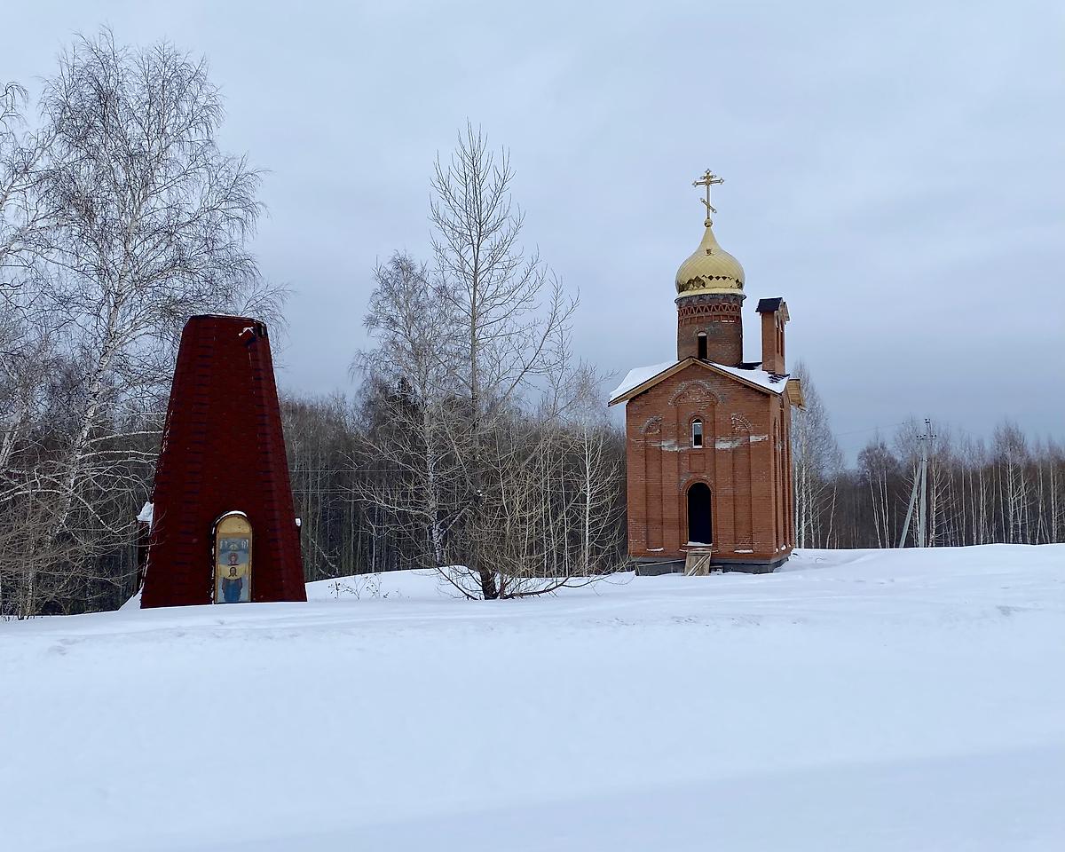 фасады. Часовня Входа Господня во Иерусалим (строящаяся), Кемерово (Кемерово, город, Кемеровская область)