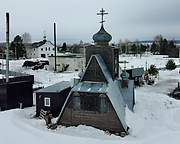 Церковь Троицы Живоначальной (временная), Вид с ЮВ, Старочервово, Кемеровский район, Кемеровская область