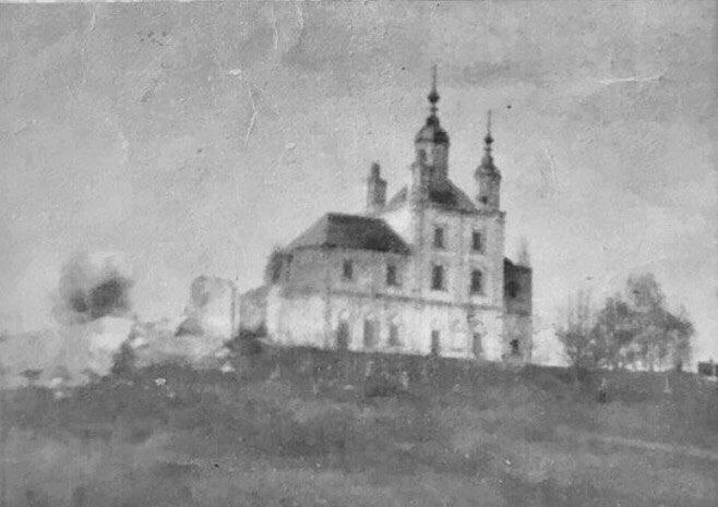 архивная фотография. Церковь Благовещения Пресвятой Богородицы, Гора (Усть-Кубинский район, Вологодская область)