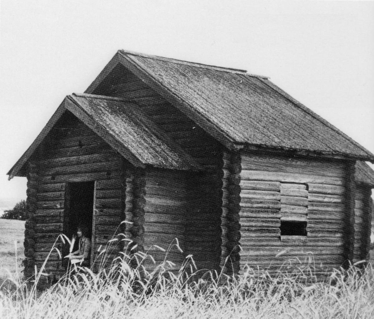 архивная фотография. Неизвестная часовня, Насонова (Вытегорский район, Вологодская область)