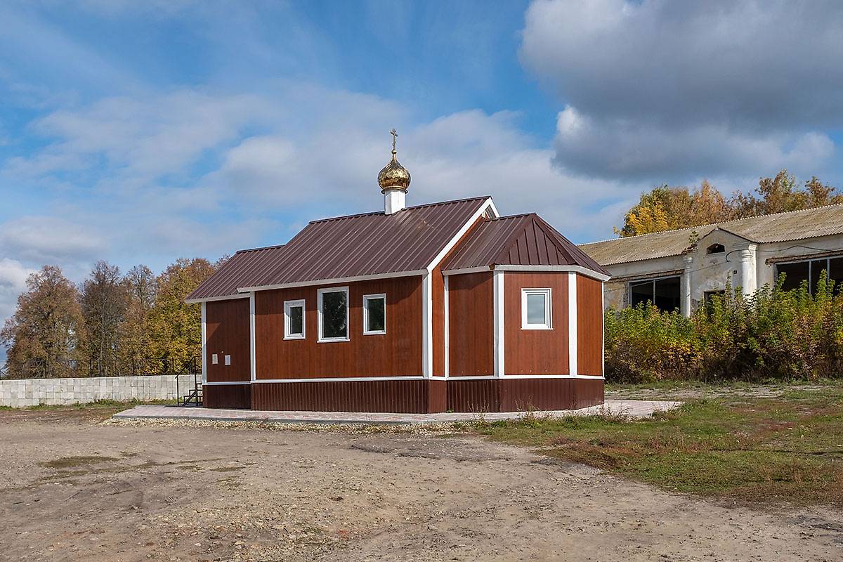 фасады. Церковь Владимира равноапостольного, Ленина им., посёлок (Барышский район, Ульяновская область)