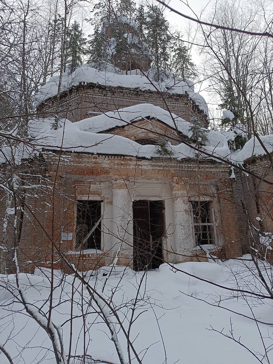 фасады. Церковь Троицы Живоначальной, Никола Мокрый, урочище (Галичский район, Костромская область)