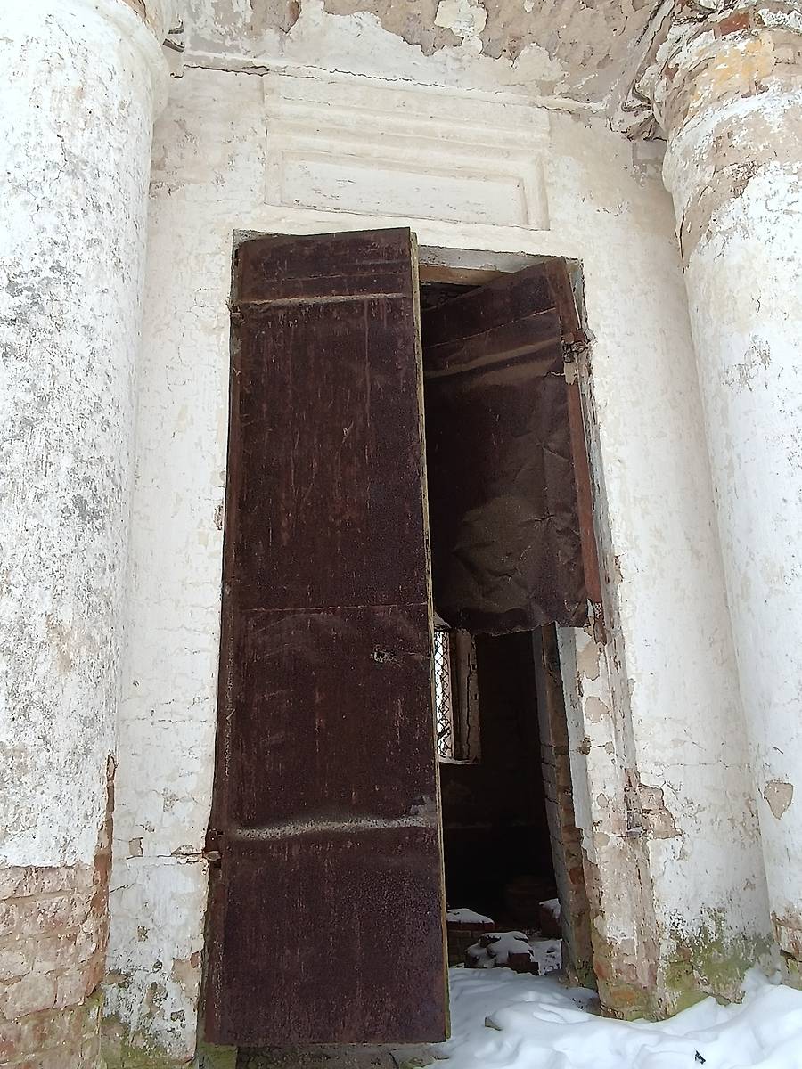 архитектурные детали. Церковь Троицы Живоначальной, Никола Мокрый, урочище (Галичский район, Костромская область)