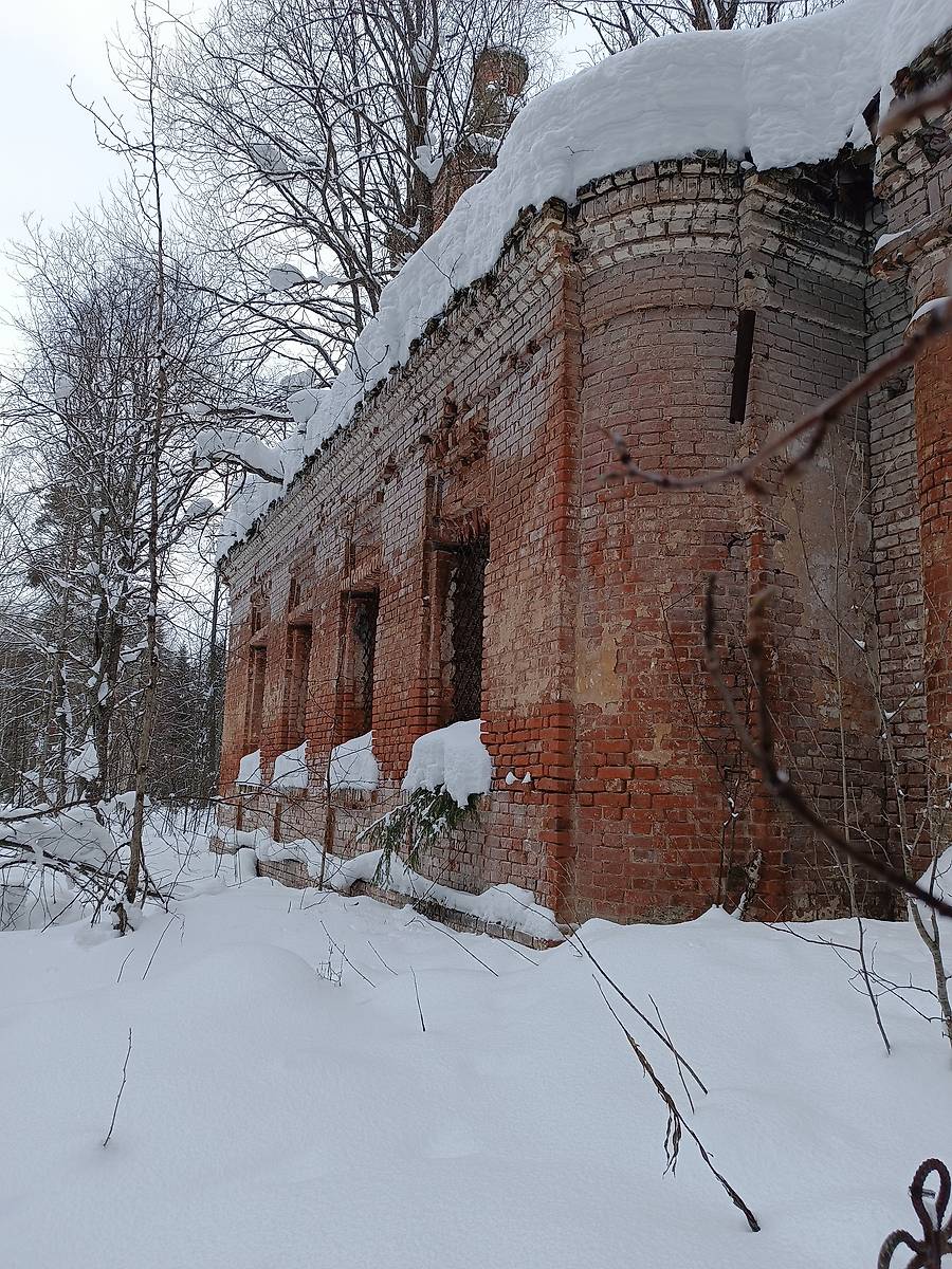 архитектурные детали. Церковь Троицы Живоначальной, Никола Мокрый, урочище (Галичский район, Костромская область)