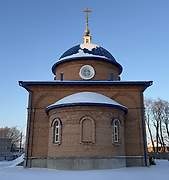 Великие Луки. Успения Пресвятой Богородицы на Коломенском кладбище (новая), церковь