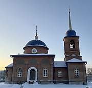 Великие Луки. Успения Пресвятой Богородицы на Коломенском кладбище (новая), церковь