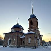 Великие Луки. Успения Пресвятой Богородицы на Коломенском кладбище (новая), церковь