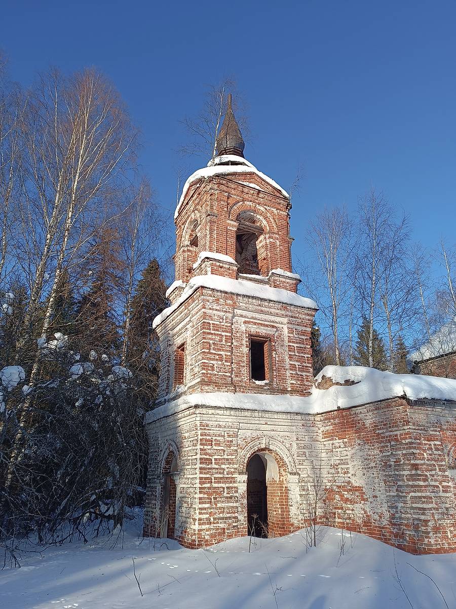 архитектурные детали. Церковь Рождества Христова, Никольское, урочище (Галичский район, Костромская область)