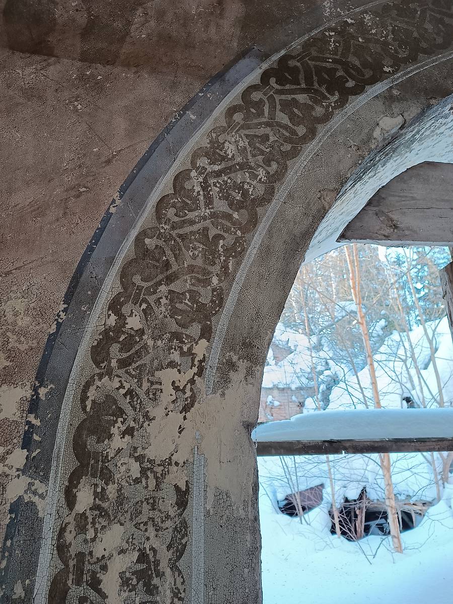 интерьер и убранство. Церковь Рождества Христова, Никольское, урочище (Галичский район, Костромская область)